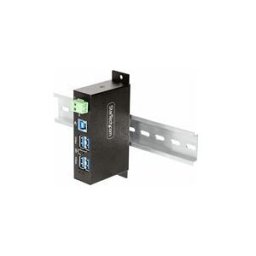 StarTech.com 4-Port Managed USB Hub with 4x USB-A, Heavy Duty with Metal Industrial Housing, ESD Surge Protection, Wall/Desk/Din-Rail Mountable, USB 3.0/3.1/3.2 Gen 1 5Gbps - concentrateur (hub) - 4 ports - Conformite TAA