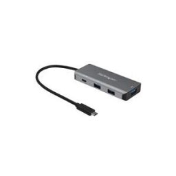 StarTech.com Hub USB-C a 4 ports avec PD 100 W - 3 ports USB-A, 1 port USB-C - 10 Gbps - Cable hote integre de 25 cm (HB31C3A1CPD3) - concentrateur (hub) - 4 ports