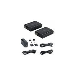 StarTech.com Extendeur KVM 4K HDMI Fibre Optique - Extender Commutateur Console KVM HDMI Video USB - jusqu'a 300m (MultiMode) - 2 Modules 10G MMF SFP+ - Kit Extension KVM (TX/RX) (SV565FXHD4KU) - rallonge ecran-clavier-souris/audio - 10GbE