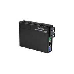 StarTech.com Convertisseur Ethernet fibre optique multimodeÂ SC 10/100Â - 2Â km - convertisseur de media a fibre optique - 10Mb LAN, 100Mb LAN
