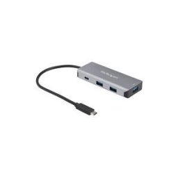 StarTech.com Hub USB-C a 4 ports - 3x USB-A, 1x USB-C - Concentrateur USB 3.1 Gen 2 - 10 Gbps - Cable hÃ´te integre de 25 cm (HB31C3A1CB) - concentrateur (hub) - 4 ports