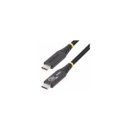 StarTech.com 50cm (1.6ft) USB4 Cable, USB-IF Certified USB-C Cord 40Gbps - Cable USB de type-C - 24 pin USB-C pour 24 pin USB-C - 50 cm