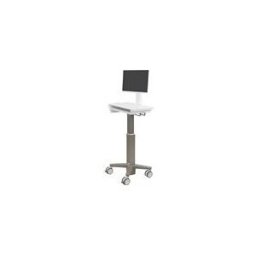 Ergotron CareFit Slim 2.0 chariot - service leger - pour Tout-en-un/ecran LCD - blanc, gris chaleureux