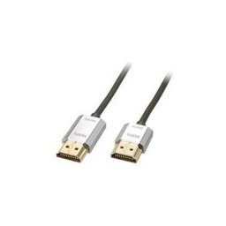 Lindy CROMO Slim High Speed HDMI Cable with Ethernet - cable HDMI avec Ethernet - 3 m