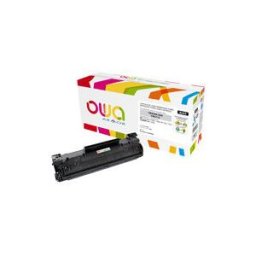 Armor OWA - noir - compatible - remanufacture - cartouche de toner (alternative pourÂ : Canon CRG-713, HP CB436A)