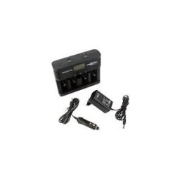 ANSMANN Powerline 5 Pro chargeur de batteries - + adaptateur secteur + adaptateur d'alimentation de voiture - USB