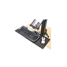 Ergotron Large Keyboard Tray composant de montage - pour clavier - noir