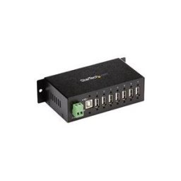 StarTech.com Hub USB 2.0 robuste industriel a 7 ports - Concentrateur USB a fixation mural / sur rail DIN - concentrateur (hub) - 7 ports
