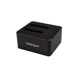 StarTech.com Dual-Bay USB 3.0 to SATA Hard Drive Docking Station, USB Hard Drive Dock, External 2.53.5 SATA IIIIII, SSDHDD Docking Station, Hot-Swap Hard Drive Bays - Top-Loading - station d'accueil HDD - SATA 6Gb/s - USB 3.0