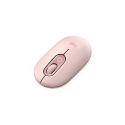 Logitech POP - souris - emoji personnalisable - Bluetooth 5.1 LE - rose