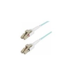 StarTech.com 5m (15ft) LC to LC (UPC) OM4 Switchable Fiber Optic Cable 50/125Âµm, 100G Networks, Toolless Polarity Switching, Low Insertion Loss - LSZH Fiber Patch Cord (450FBLCLC5SW) - cordon de raccordement - 5 m - turquoise