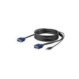 StarTech.com 10 ft. (3 m) USB KVM Cable for StarTech.com Rackmount Consoles - VGA and USB KVM Console Cable (RKCONSUV10) - cable video / USB - 3 m
