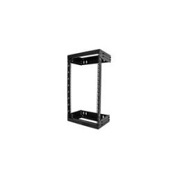 StarTech.com Baie de Brassage Murale 19 pouces 18U - Rack Mural Profondeur Reglable 12-20 - Rack Reseau Ouvert equipementÂ AV/Data/IT Â Switch Reseau- Baie Informatique 18U (RACK-18U-20-WALL-OA) - rack - 18U