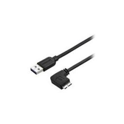 StarTech.com Cable Micro USB 3.0 slim - Cordon USB-A vers Micro-B a angle droit de 2 m - USB 3.1 Gen 1 (5 Gb/s) - M/M - cable USB - Micro-USB de type B pour USB type A - 2 m