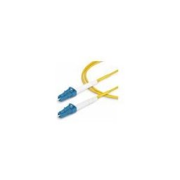StarTech.com 10m (32.8ft) LC to LC (UPC) OS2 Single Mode Simplex Fiber Optic Cable, 9/125Âµm, Laser Optimized, 40G/100G, Bend Insensitive, Low Insertion Loss - LSZH Fiber Patch Cord (SPSMLCLC-OS2-10M) - cordon de raccordement - 10 m - jaune