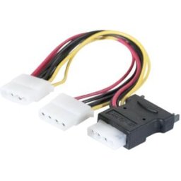 MCAD Doubleur d'alimentation SATA vers 3 Molex - 30 cm