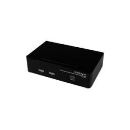 StarTech.com Commutateur KVM 2 Ports DisplayPort, USB et Audio - Switch KVM - 2560x1600 - commutateur ecran-clavier-souris/audio - 2 ports