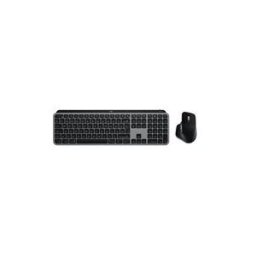 Logitech Master Series MX Keys S Combo for Mac - ensemble clavier et souris full size - QWERTZ - Allemand - gris sideral Peripherique d'entree