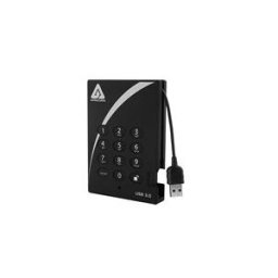 Apricorn Aegis Padlock 3.0 A25-3PL256-1000 - disque dur - 1 To - USB 3.0