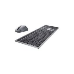 Dell Premier Wireless Keyboard and Mouse KM7321W - ensemble clavier et souris - QWERTY - International US - gris titan