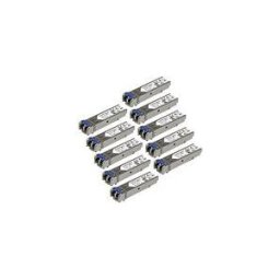 StarTech.com Paquet de 10 modules de transceiver SFP+ a fibre optique GbE - Compatible HP J4859C - Monomode / Multimode LC - 10 km / 550 m - module transmetteur SFP (mini-GBIC) - 1GbE