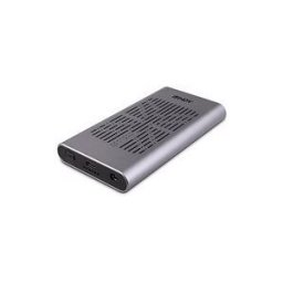 Lindy - boitier externe - fonction de clonage - M.2 NVMe Card / PCIe (NVMe) - USB 3.2 (Gen 2x2)