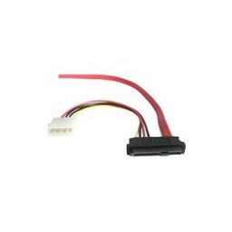 StarTech.com Cable adaptateur SAS SFF-8482 vers SATA avec alimentation LP4 - 46 cm - 1x SATA receptacle 1x LP4 male 1x SFF-8482 receptacle - cable SATA / SAS - 46 cm