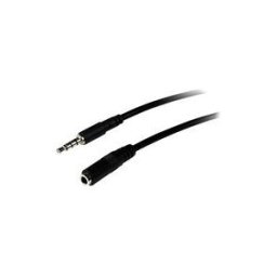 StarTech.com Cable d'extension de casque TRRS 4Â positions 3,5Â mm de 1Â mÂ - M/F - rallonge pour casque micro - 1 m