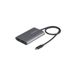 StarTech.com Adaptateur Thunderbolt 3 vers Dual DisplayPort DP 1.4 - Adaptateur Thunderbolt 3 vers Double 4K 60Hz DP ou Single Video 8K/5K - TB3 vers Double ecran DisplayPort - Mac/Windows (TB32DP14) - adaptateur USB / DisplayPort - 24 pin USB-C pour Disp