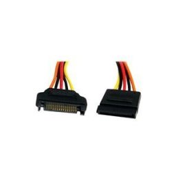 StarTech.com Cable d'extension d'alimentation SATA 15Â broches 30Â cm - rallonge de cable d'alimentation - alimentation SATA pour alimentation SATA - 30.5 cm