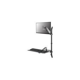Neomounts WL90-325BL1 kit de montage - poste de travail assis-debout - pour ecran LCD/clavier/souris - noir
