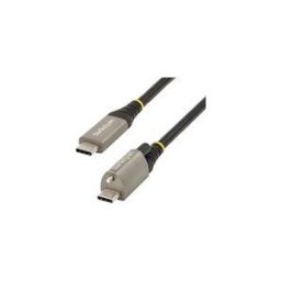 StarTech.com Cable USB C 10Gbps 50cm a Verouillage par Vis Superieure - Cable USB 3.1/3.2 Gen 2 Type-C - 100W/5A Power Delivery, DP Alt Mode, Cordon USB-C a Vis Unique (USB31CCTLKV50CM) - Cable USB de type-C - 24 pin USB-C pour 24 pin USB-C - 50 cm