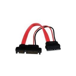 StarTech.com Adaptateur SATA Slimline de 15Â cm vers SATA avec alimentation - F/M - adaptateur ATA