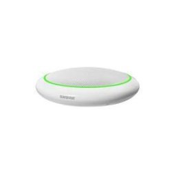 Shure Microphone multicapsules de table gamme MXA, jusqu'a 4 zones configurables. Coloris blanc et connectique RJ45