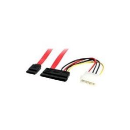 StarTech.com 18in SATA Serial ATA Data and Power Combo Cable - cable SATA - 45.7 cm