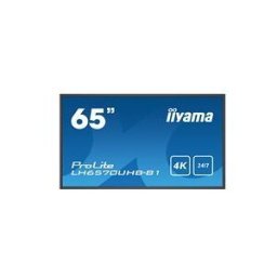 IIYAMA ProLite LH6570UHB-B1 65 Classe (64.5 visualisable) ecran LCD retro-eclaire par LED - 4K - pour signalisation numerique