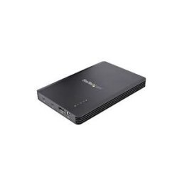 StarTech.com 4 Bay Thunderbolt 3 NVMe Enclosure, For M.2 NVMe Solid State Drives, 1x DisplayPort Video 2x TB3 Downstream Ports, Up to 40Gbps, 72W Power Supply - 4 Bay M.2 SSD External Hard Drive Enclosure (M2E4BTB3) - boitier externe - M.2 NVMe Card / P