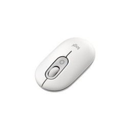 Logitech POP - souris - emoji personnalisable - Bluetooth 5.1 LE - blanc casse