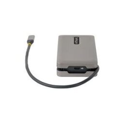 StarTech.com USB-C Multiport Adapter, HDMI/VGA, 4K 60Hz Video, 3-Port USB Hub, 100W Power Delivery Pass-Through, GbE, USB Type-C Travel Dock w/ Charging, 1ft/30cm Wrap-Around Cable - Mini Laptop Docking Station (DKT31CVHPD3) - station d'accueil - USB-C -