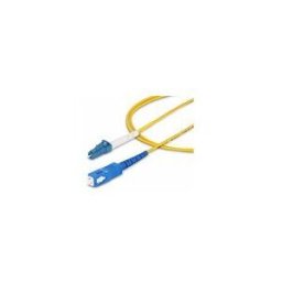 StarTech.com 2m (6.6ft) LC to SC (UPC) OS2 Single Mode Simplex Fiber Optic Cable, 9/125Âµm, Laser Optimized, 40G/100G, Bend Insensitive, Low Insertion Loss - LSZH Fiber Patch Cord (SPSMLCSC-OS2-2M) - cordon de raccordement - 2 m - jaune