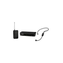 Shure Systeme sans fil analogique micro-serre-tÃªte. Solution simple un recepteur de table, un emetteur ceinture et un micro