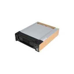 StarTech.com Rack amovible robuste en aluminium 5,25 avec ventilateur pour disque dur SATA 3,5 - Tiroir HDD 3,5 pouces - Rack de stockage mobile