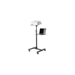 StarTech.com Table Videoprojecteur et Ordinateur Portable - Support Projecteur Robuste (2 etageres max. 10kg chacune) - Hauteur Reglable - Chariot Mobile - Roues Verouillables (ADJPROJCART) chariot - pour projecteur / ordinateur portable - noir