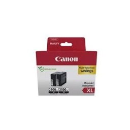 Canon PGI-2500XL BK Twin Pack - pack de 2 - XL - noir - original - reservoir d'encre
