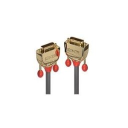 Lindy Gold - cable DVI - DVI-D pour DVI-D - 10 m