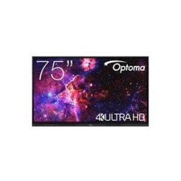 Optoma 3753RK 75 ecran LCD retro-eclaire par LED - 4K - pour communication interactive