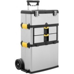 MCAD Servante d'atelier en acier inoxydable sur roulettes
