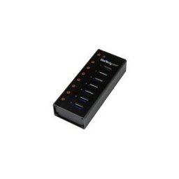 StarTech.com Hub USB 3.0 a 7 ports - Concentrateur USB a montage mural / sur bureau avec boÃ®tier metallique - Hub USB 3.0 portable - concentrateur (hub) - 7 ports