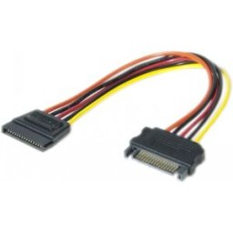 MCAD Rallonge d'alimentation SATA - 20 cm