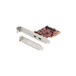 StarTech.com PCIe USB 3.1 Card, 2x USB C 3.1 Gen 2 10Gbps, PCIe Gen 3 x4, ASM3142 Chipset, USB Type-C PCI Express Card, 2-Port USB 3.2 Gen 2x1 Expansion Add-On Card, Windows, macOS, Linux - Full/Low-Profile - adaptateur USB - PCIe 3.0 x4 - USB-C 3.1 Gen 2